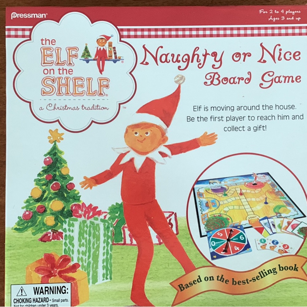 Elf on the shelf board game